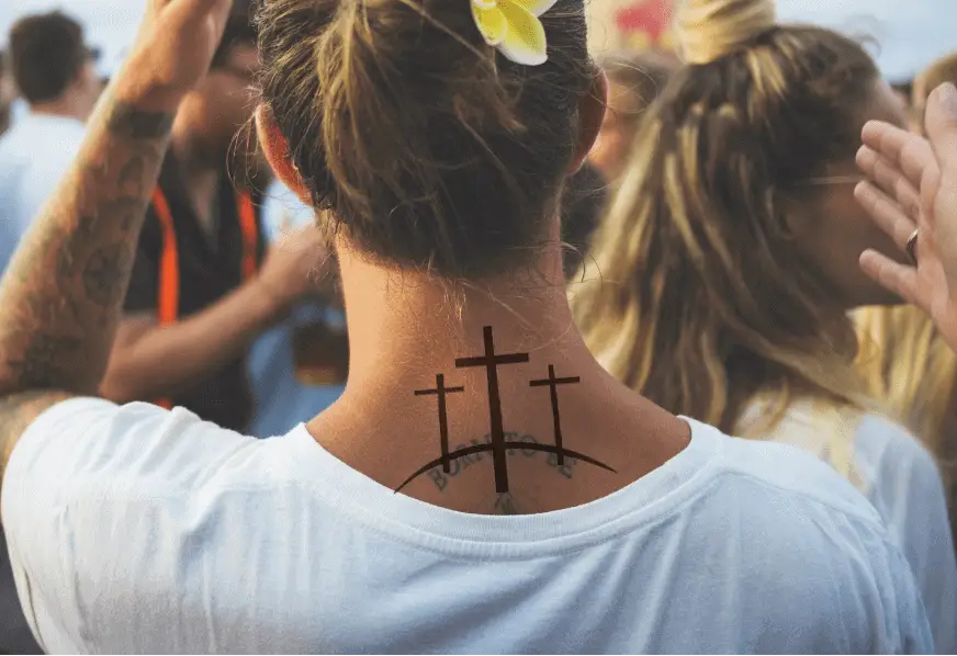 3 Cross Tattoo Meaning & Symbolism
