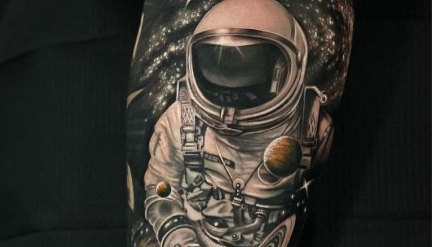 Astronaut Tattoo Meaning & Symbolism