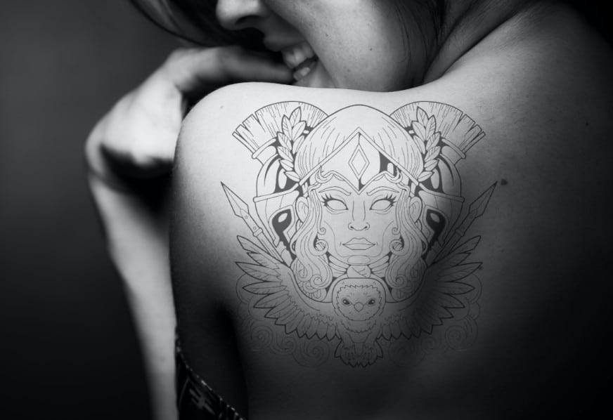 Athena Tattoo Meaning & Symbolism