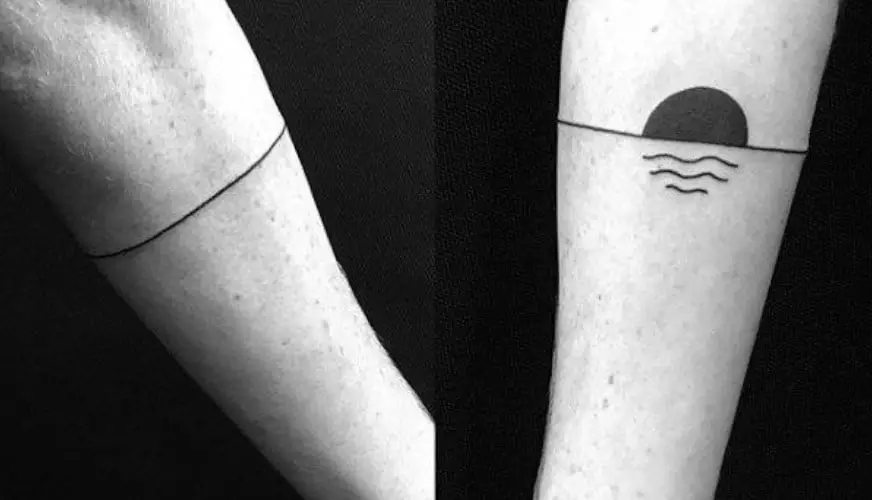 Black Line Tattoo Meaning & Symbolism