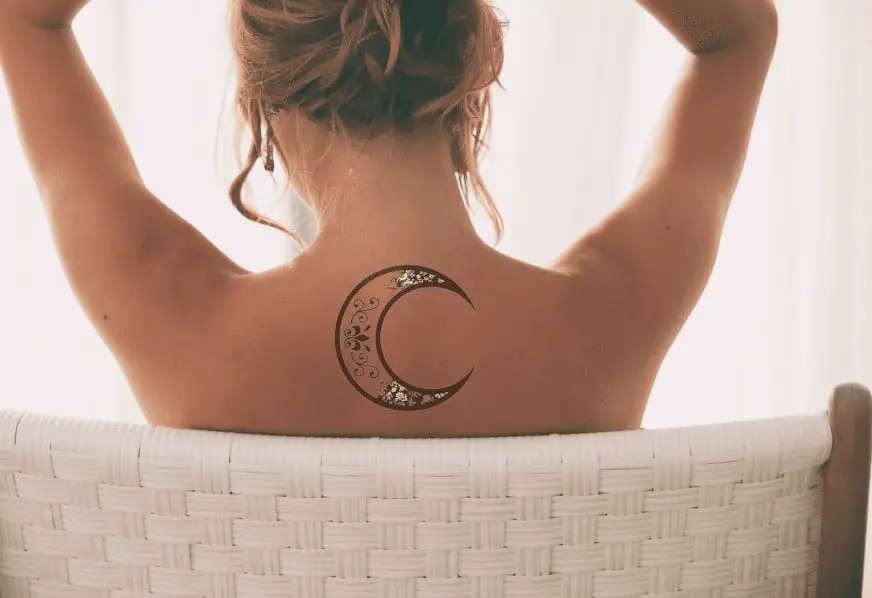 Crescent Moon Tattoo Meaning & Symbolism