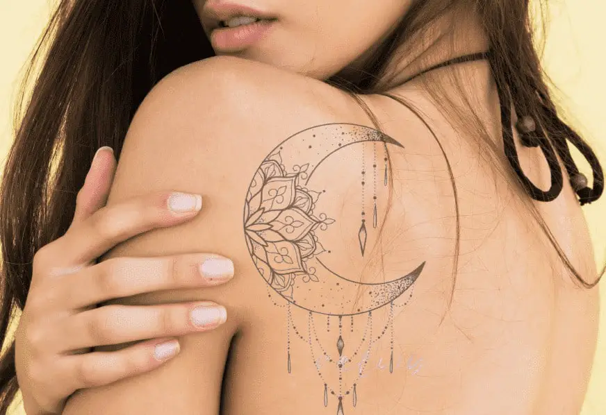 Crescent Moon Tattoo Meaning & Symbolism