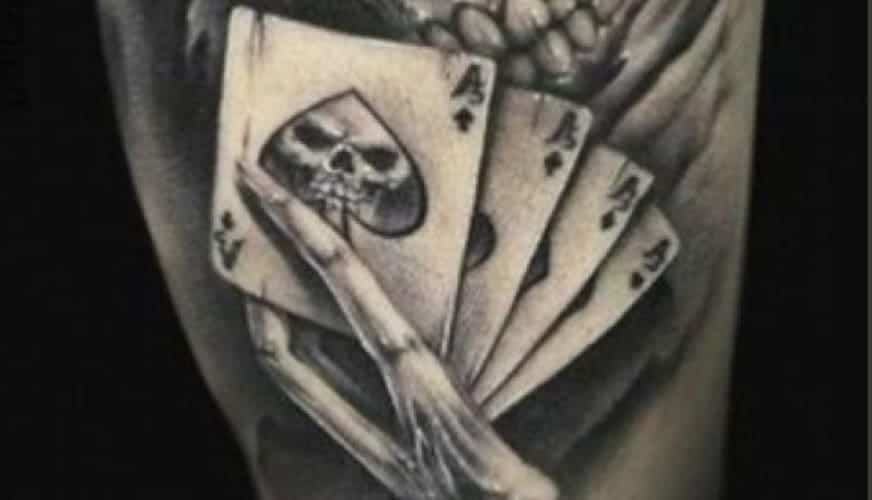 Playing Cards Tattoo Meaning & Symbolism