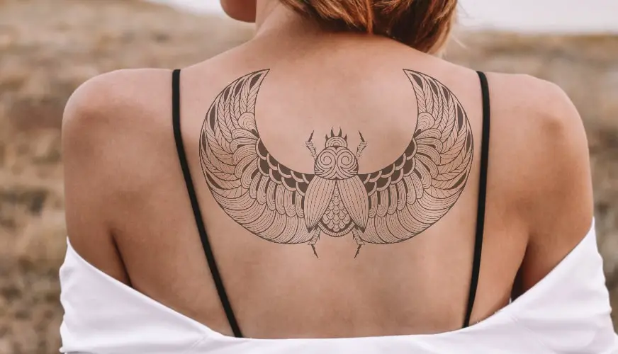 Scarab Tattoo Meaning & Symbolism