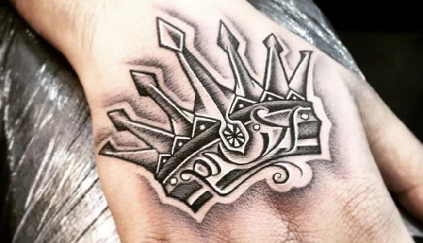 3 Point Crown Tattoo Meaning
