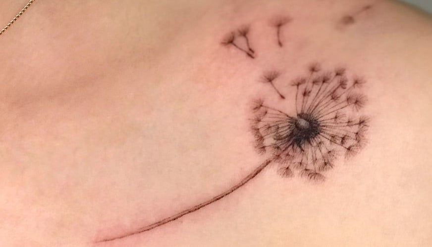 Dandelion Tattoo Meaning & Symbolism