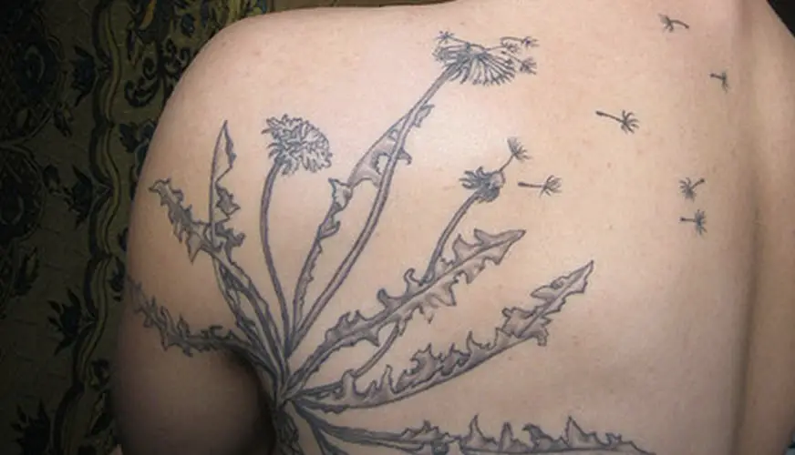 Dandelion Tattoo Meaning & Symbolism