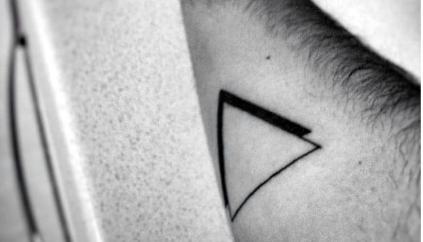 Double Triangle Tattoo Meaning