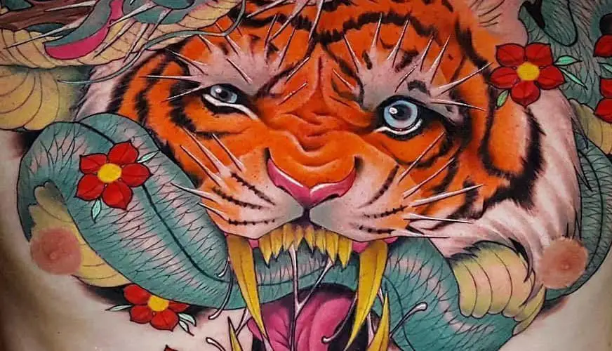 Dragon and Tiger Tattoo Meaning