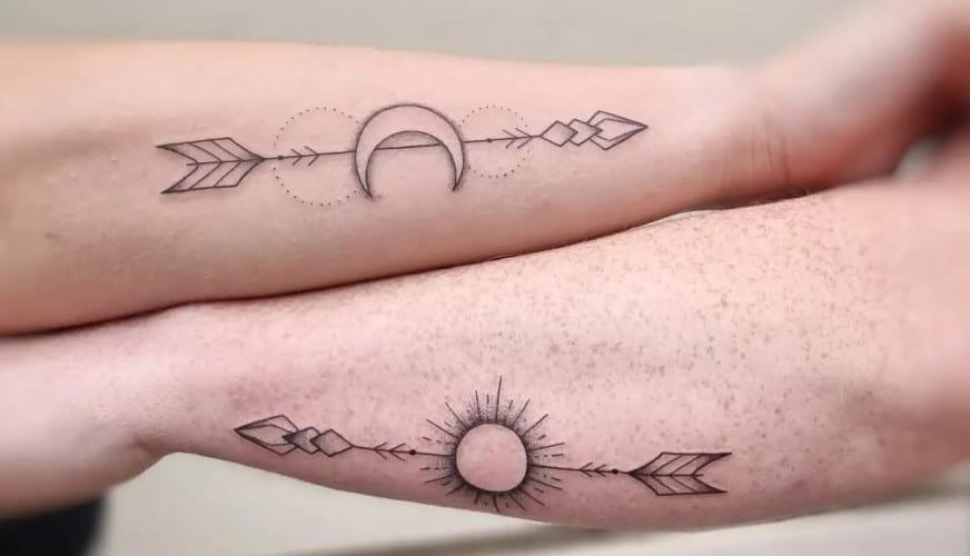 Moon and Arrow Tattoo Meaning