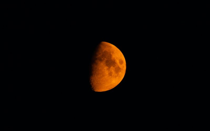 Spiritual Meaning of Orange Moon