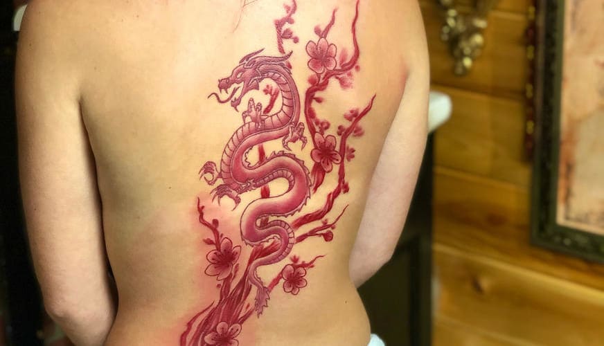 Red Dragon Tattoo Meaning