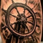 Ship's Wheel Tattoo Meaning