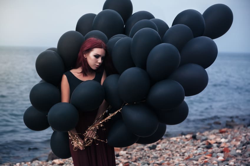 Black Balloon Symbolism